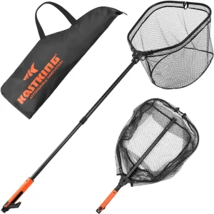 Brutus Folding Landing Net with Boat Hook