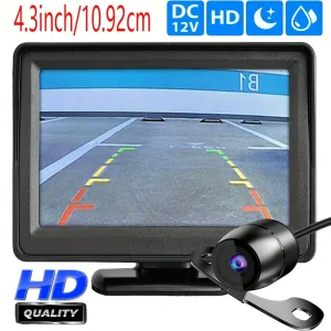Car Rear View Backup Camera Kit