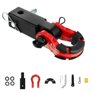 2" Shackle Hitch Receiver Double Hole Recovery